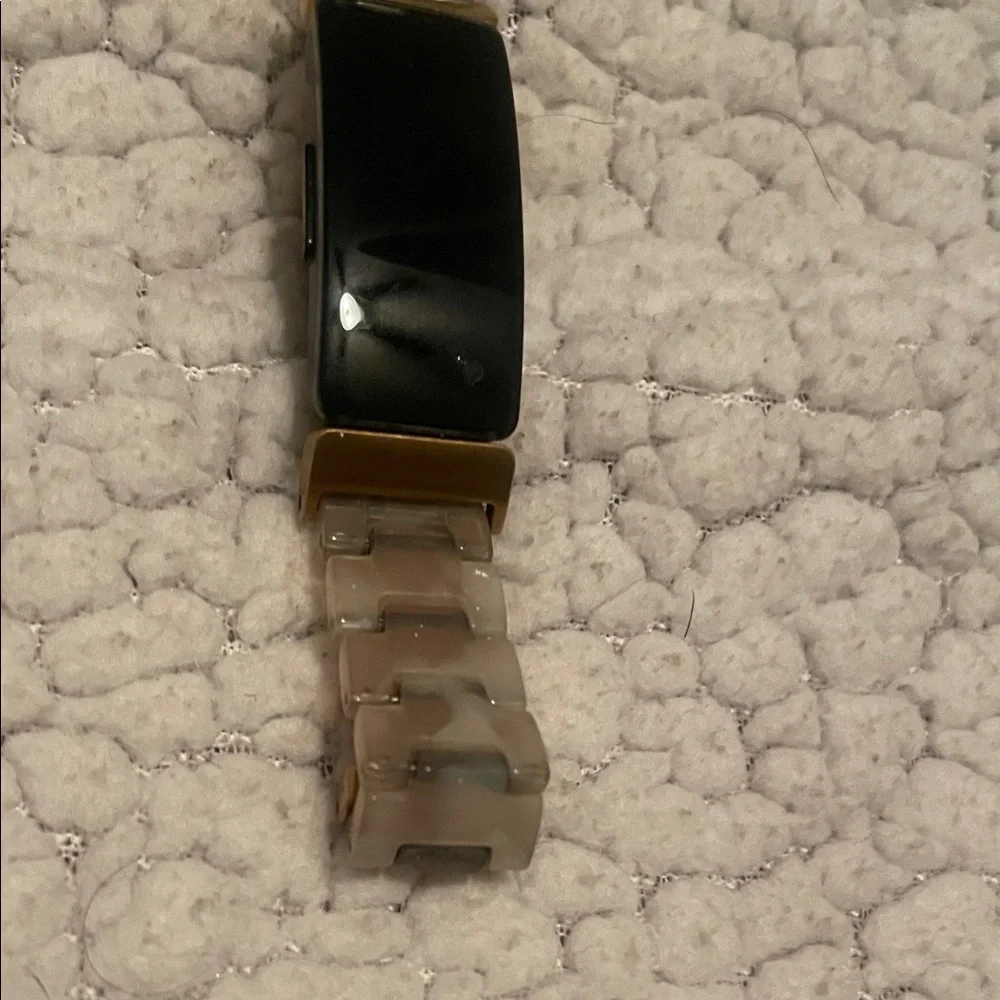 Fitbit Black and Tan Smartwatch